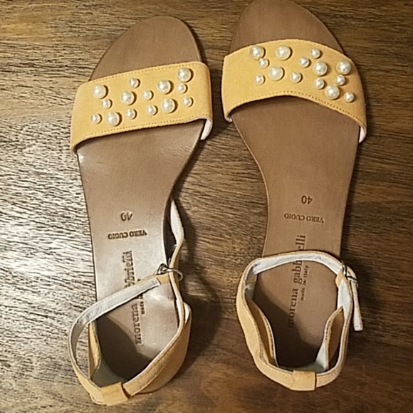 Anthropologie Morena Gabbrielli Pearl Sandals - Picture 5 of 8